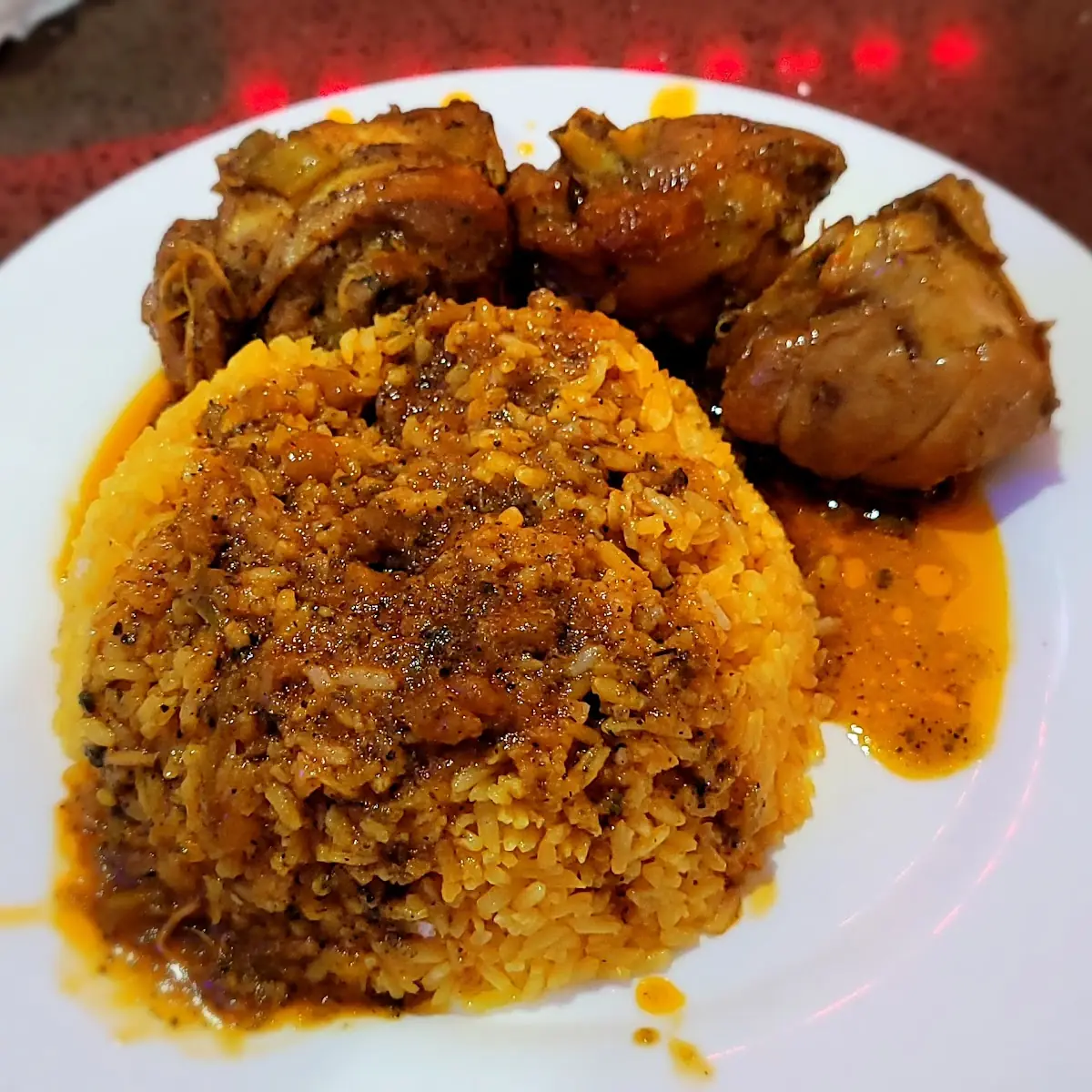 Arroz Amarillo & Poll Guisado