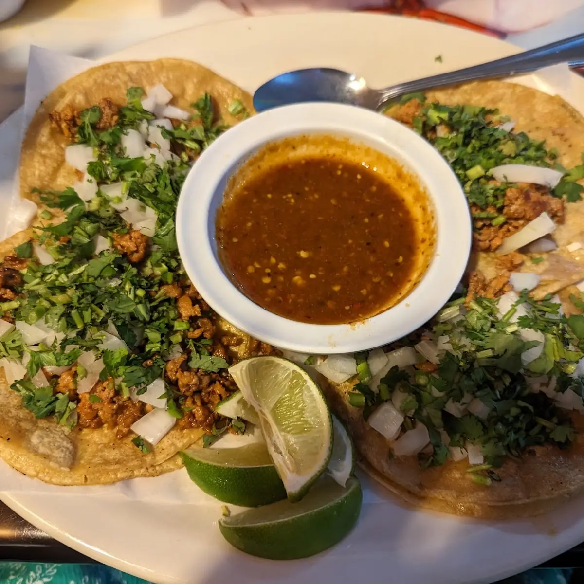 Street Tacos Al Pastor Mexican Style