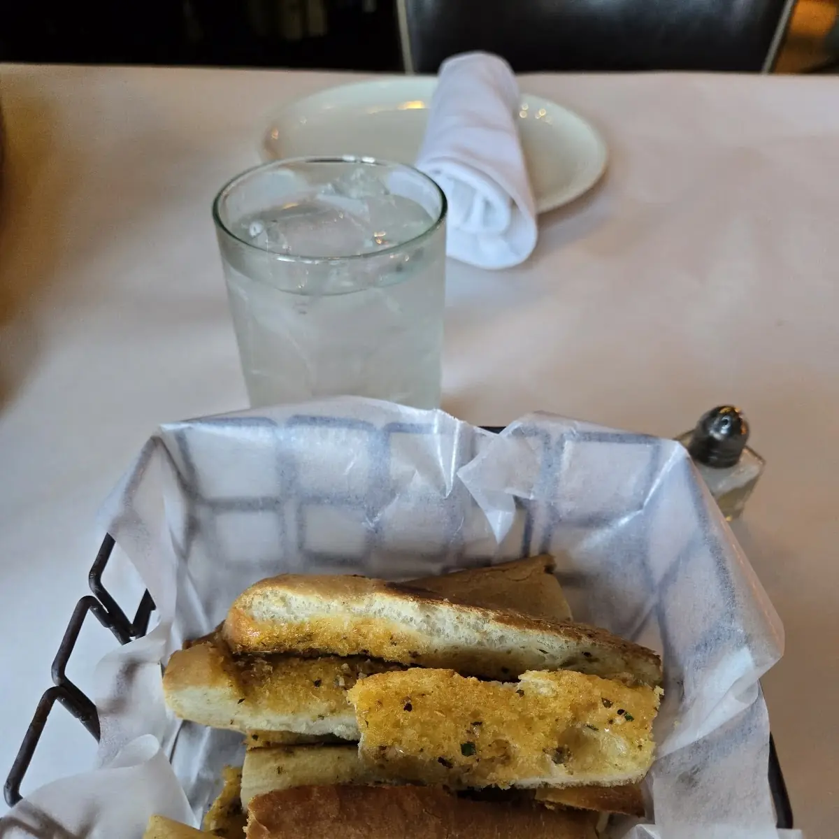 Complimentary Garlic Bread