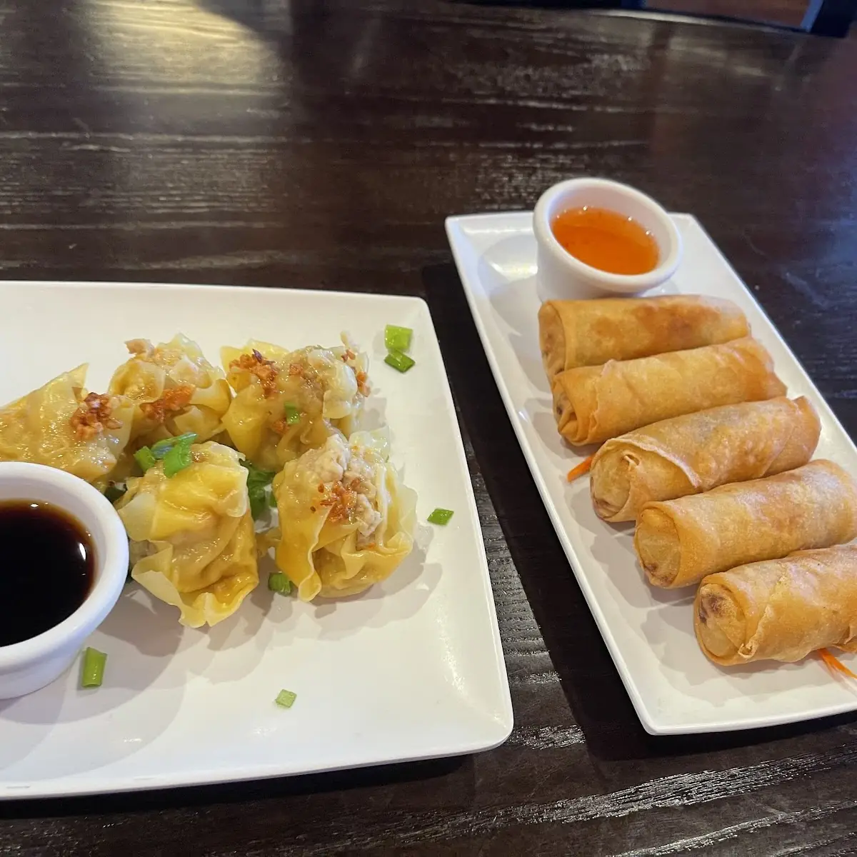 Dumplings Spring Rolls