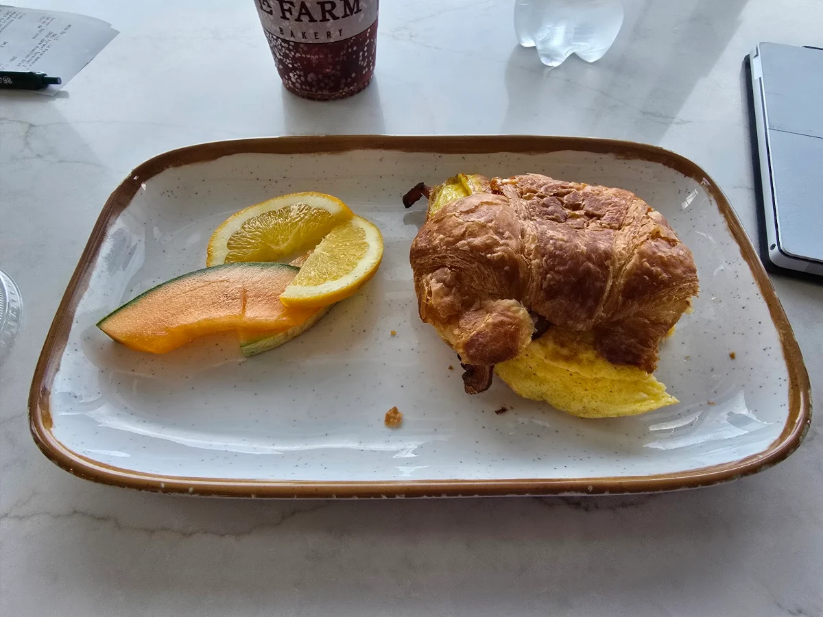 Bacon Egg and Cheese Croissant