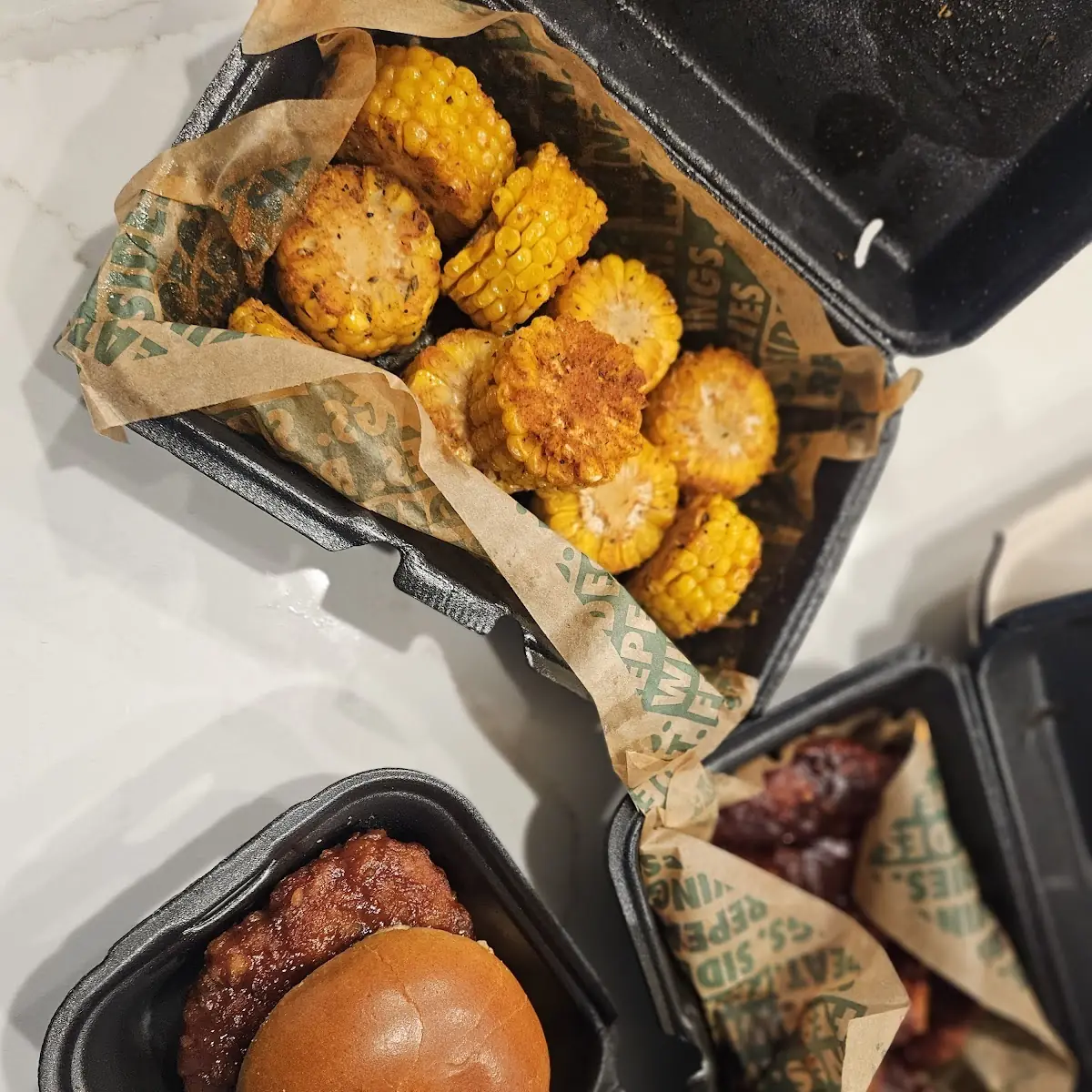 Chicken Wings with Chicken Sandwich Combo