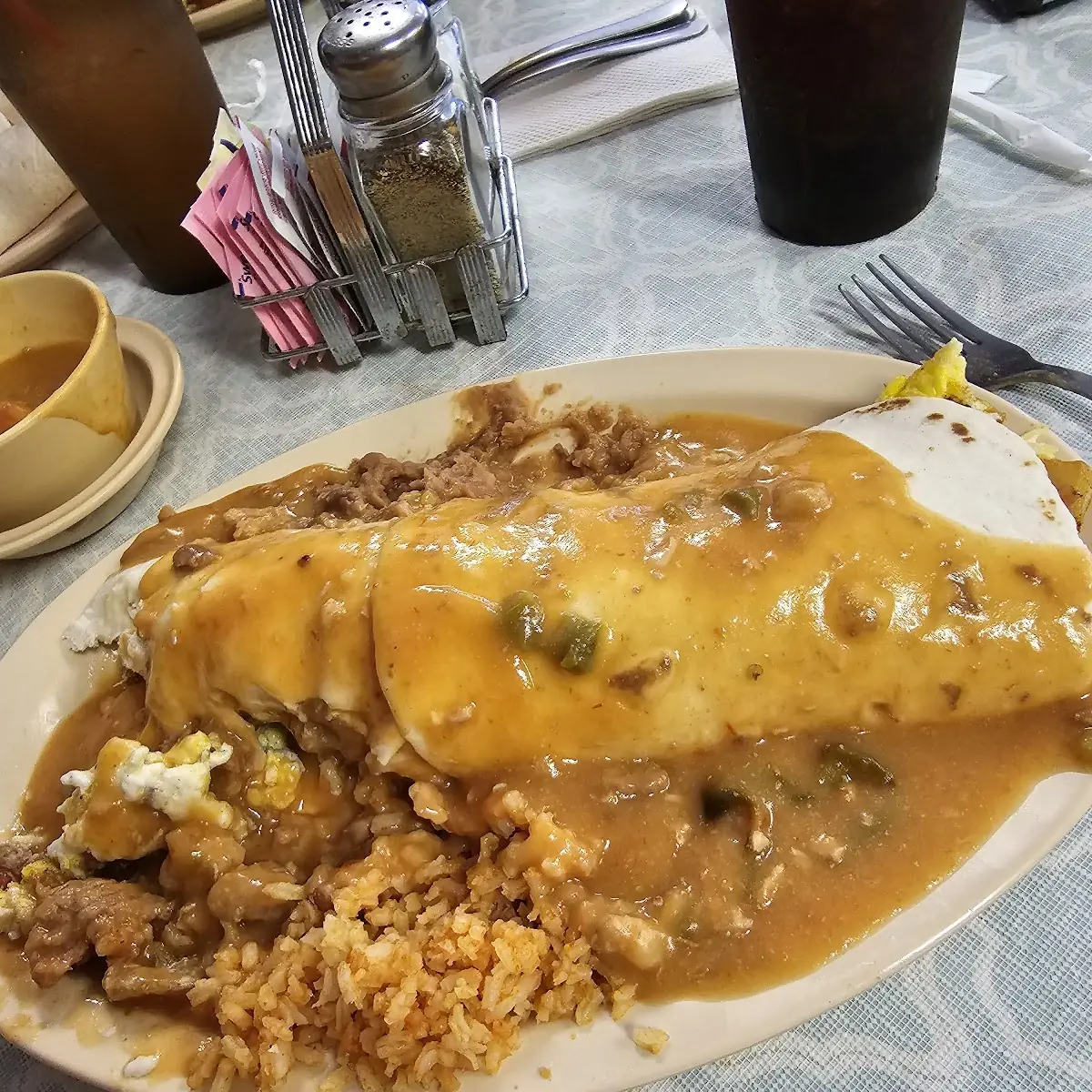 Beef Burrito Dinner