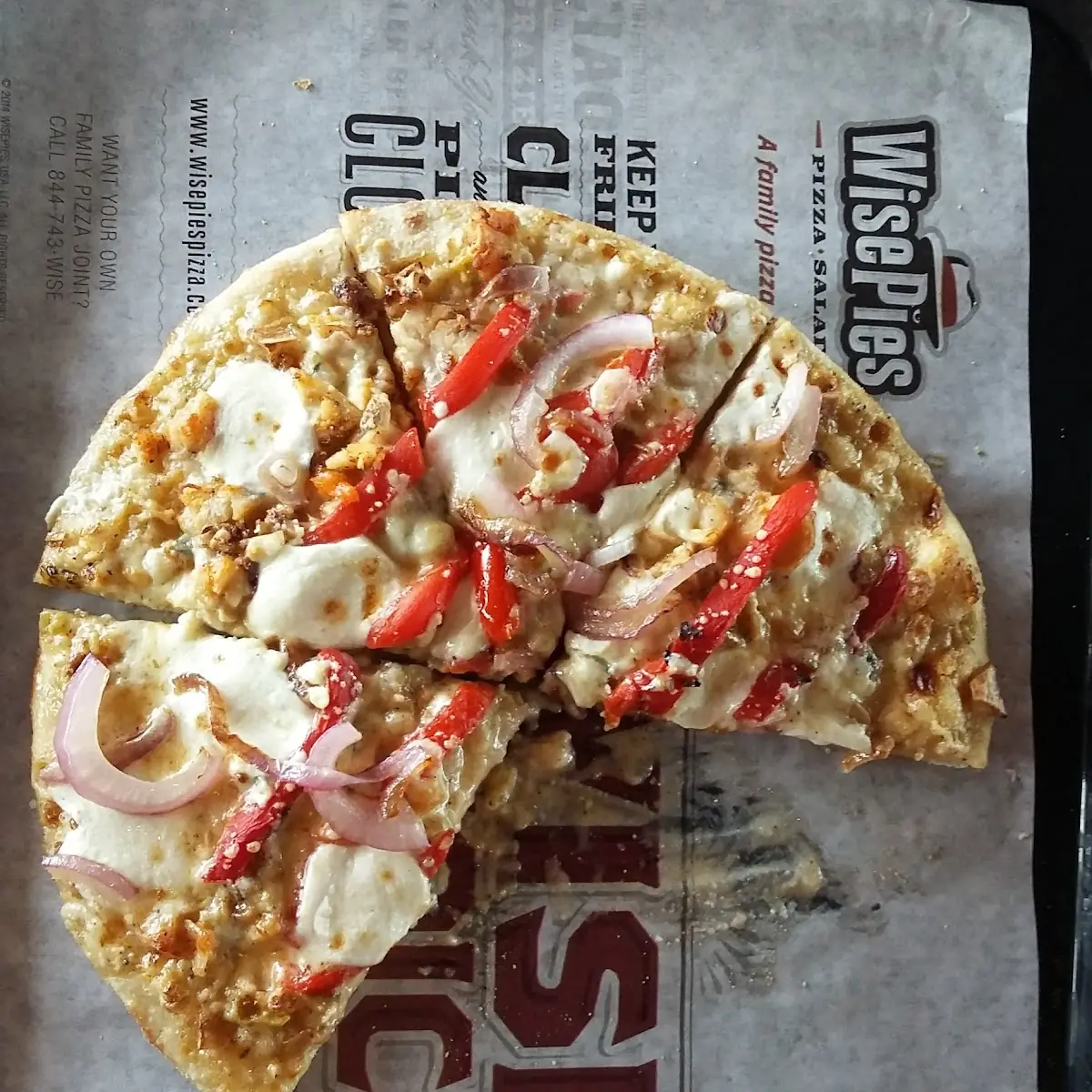 Gorgonzola Chicken Pizza