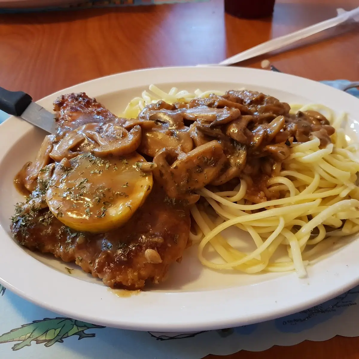 Lemon Chicken with Mushroom