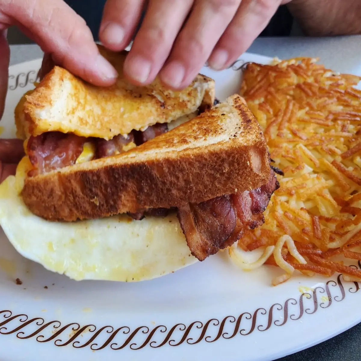 Bacon Egg and Cheese Sandwich