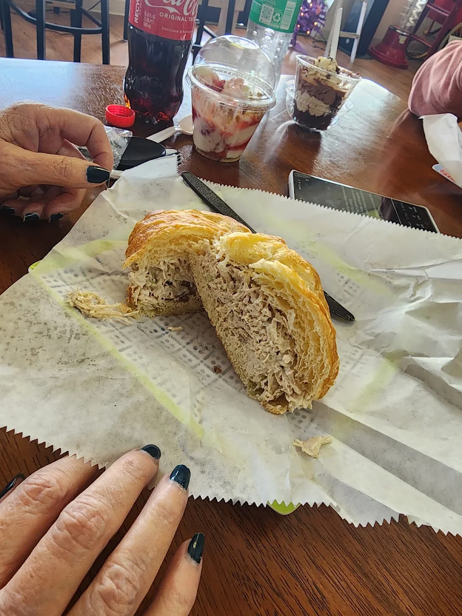 Chicken Salad Club Sandwich