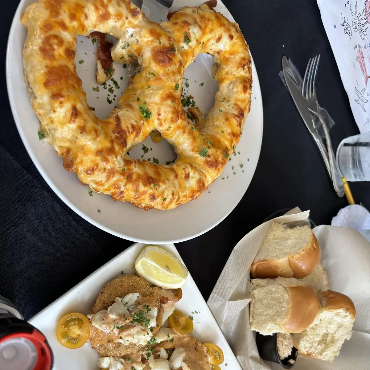 Crab Pretzel