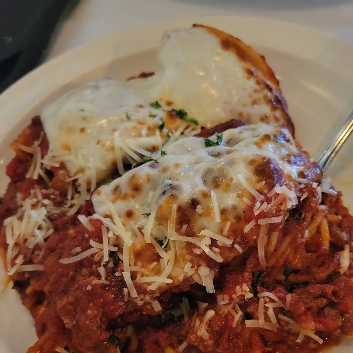 Meatball Parmigiana