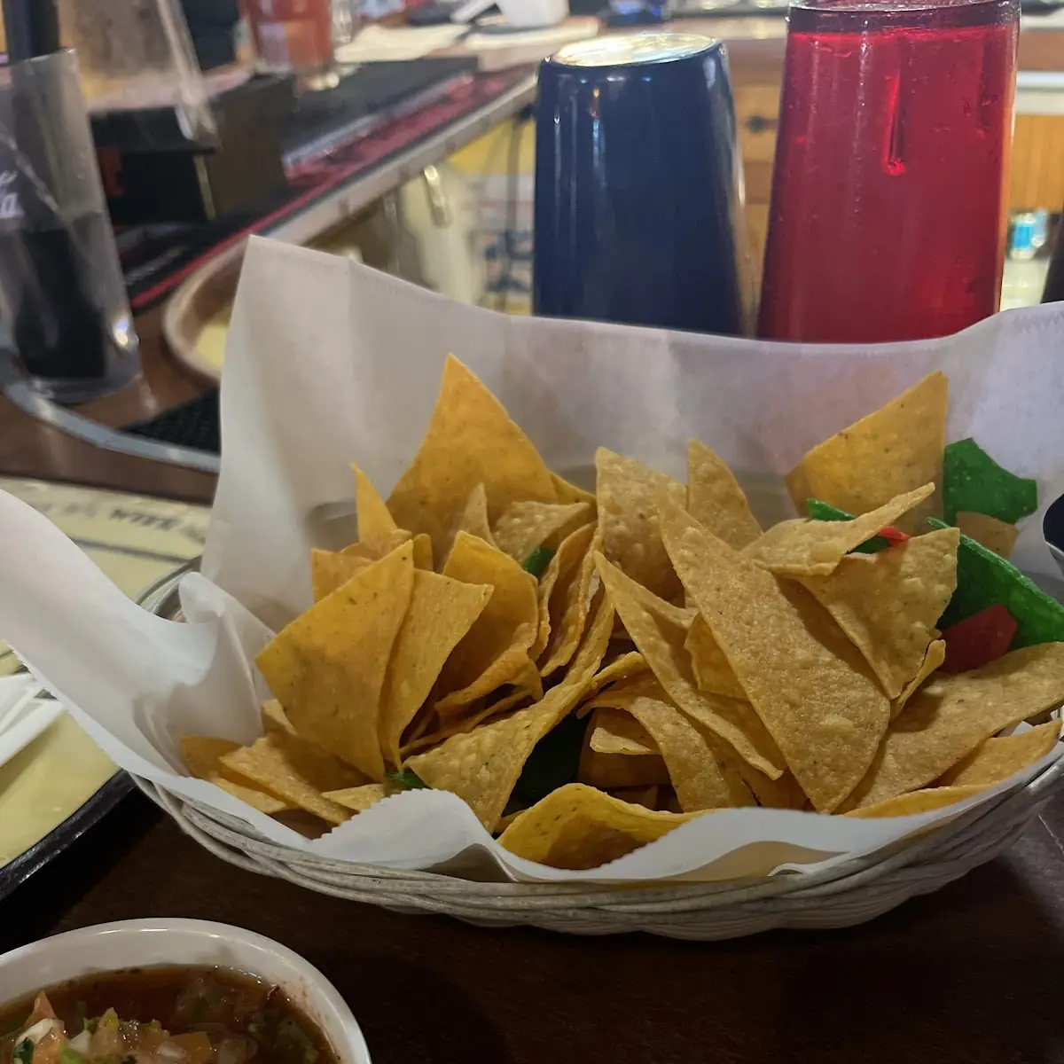 Chips and Salsa Verde