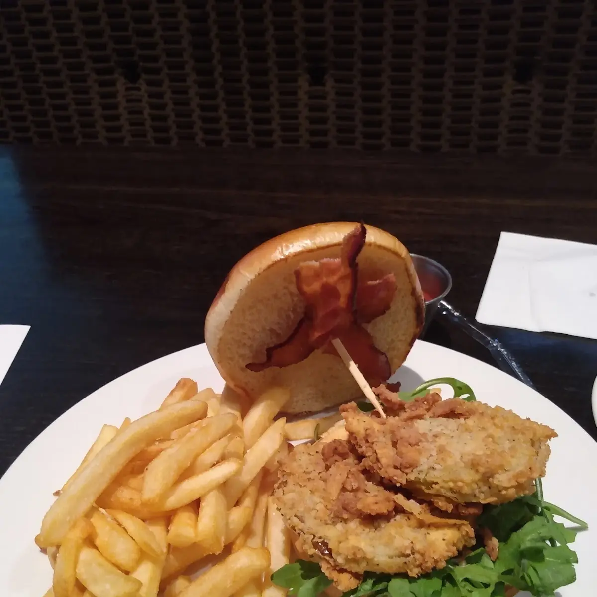 Fried Green Tomatoe blt Sandwich