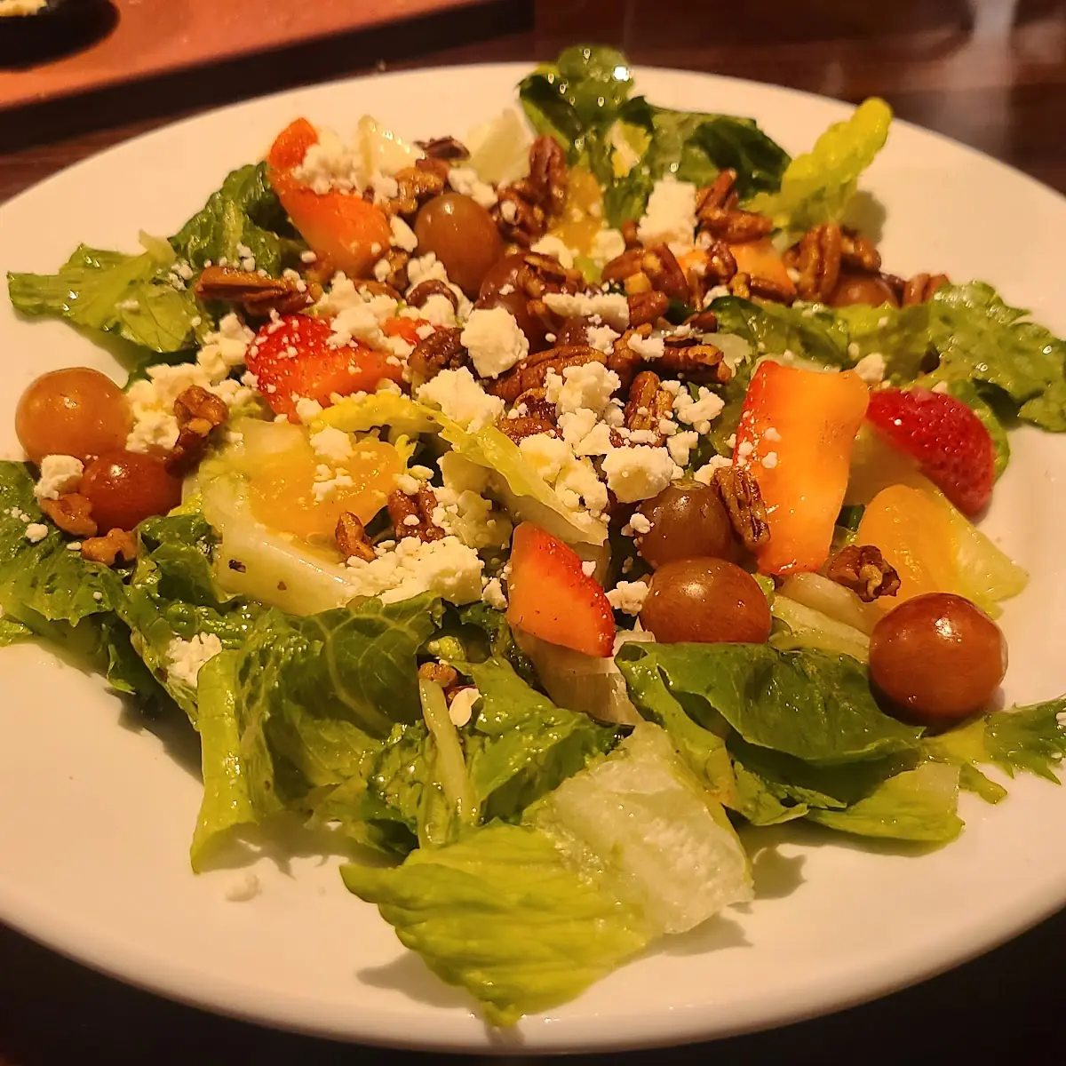 Grilled Chicken & Strawberry Salad