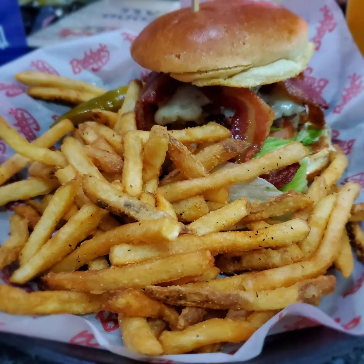 Bubba's Bacon Cheeseburger