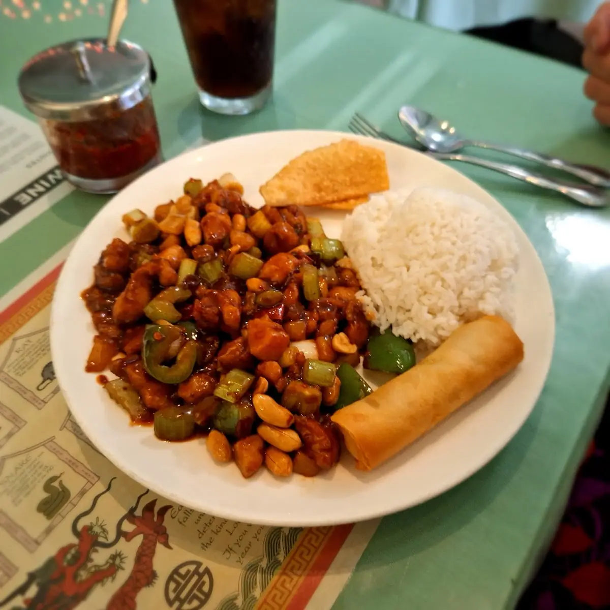 Orange Flavor Chicken with Broccoli
