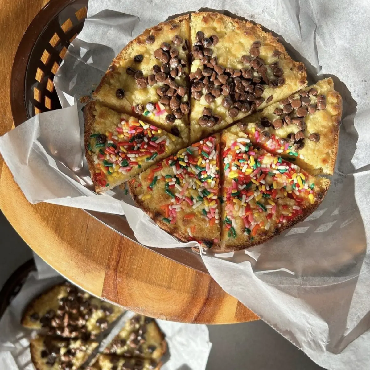 Chocolate Chip Pizza