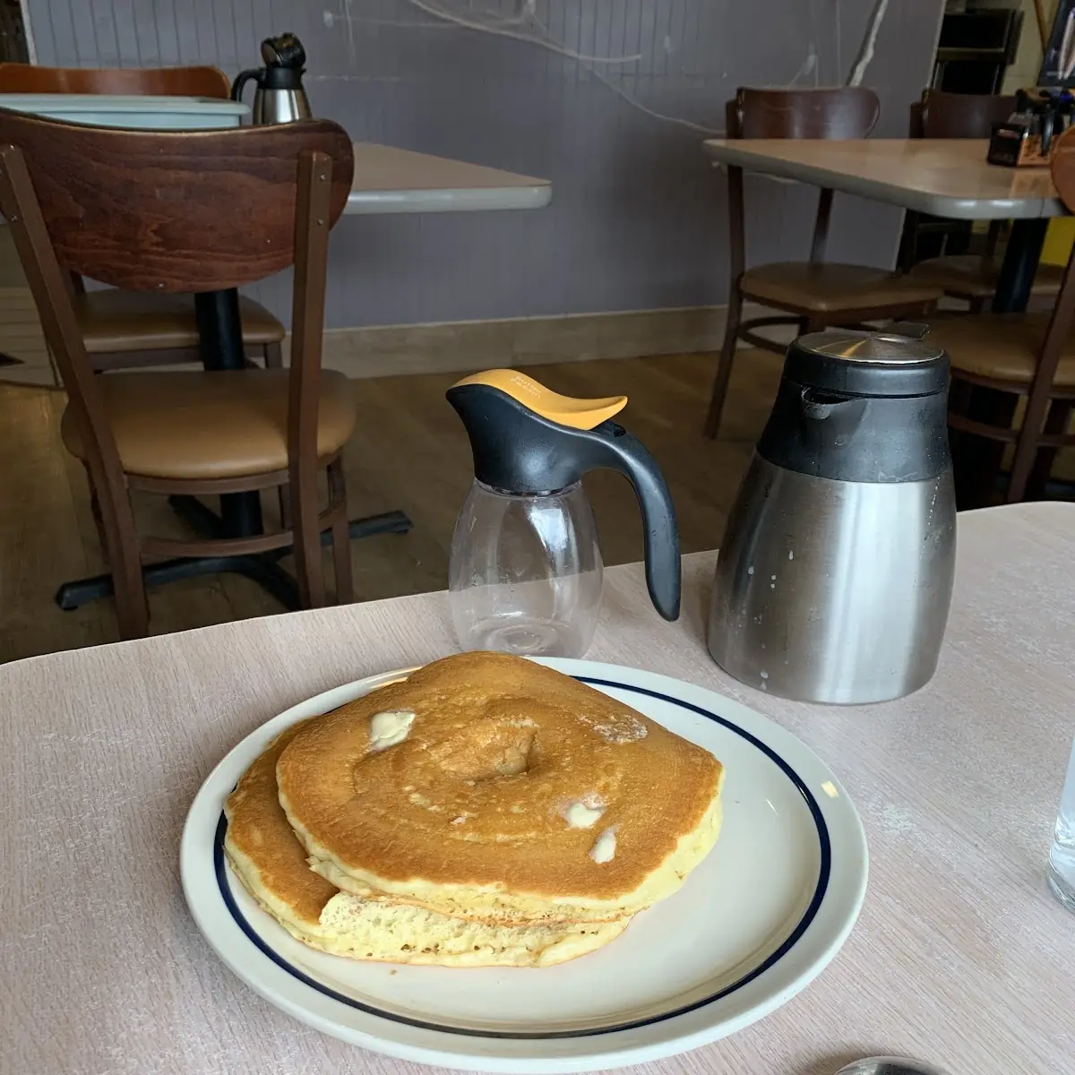 Old Fashioned Syrup on the Table