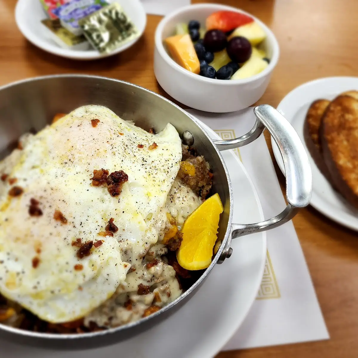 Country Fried Steak Skillet
