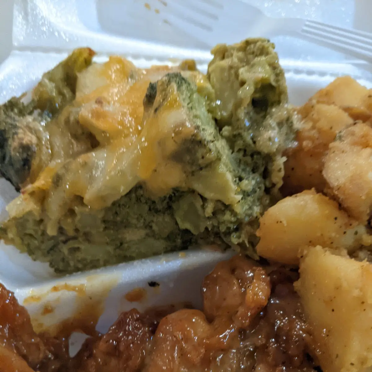 Bourbon Chicken Broccoli Cheese