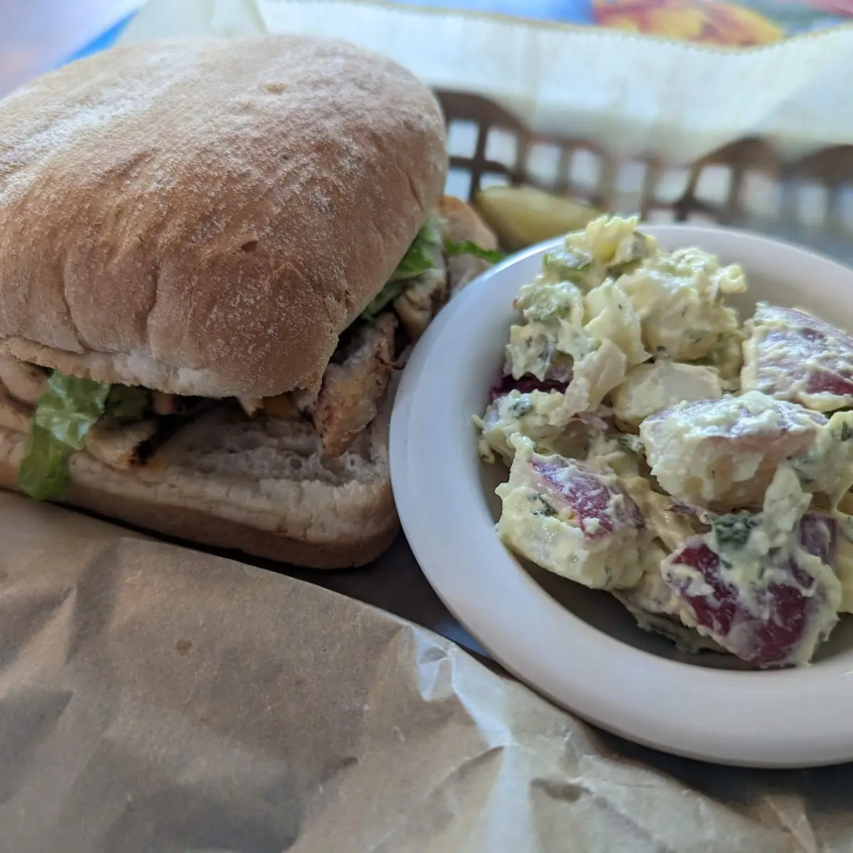 Waldorf Chicken Sandwich