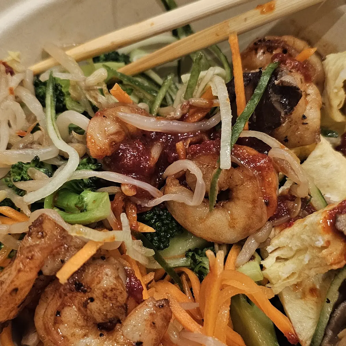 Shrimp Bibimbap