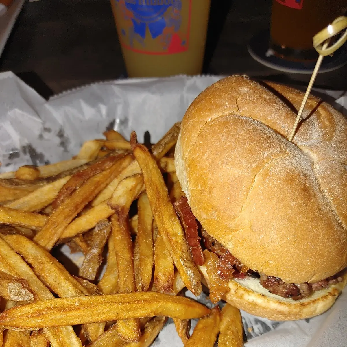 PB&J Bacon Burger