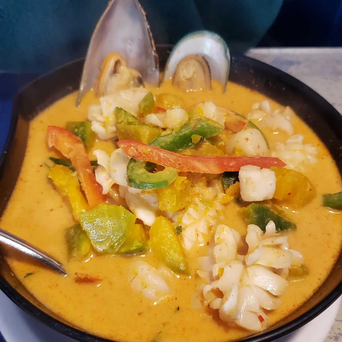Seafood Red Curry