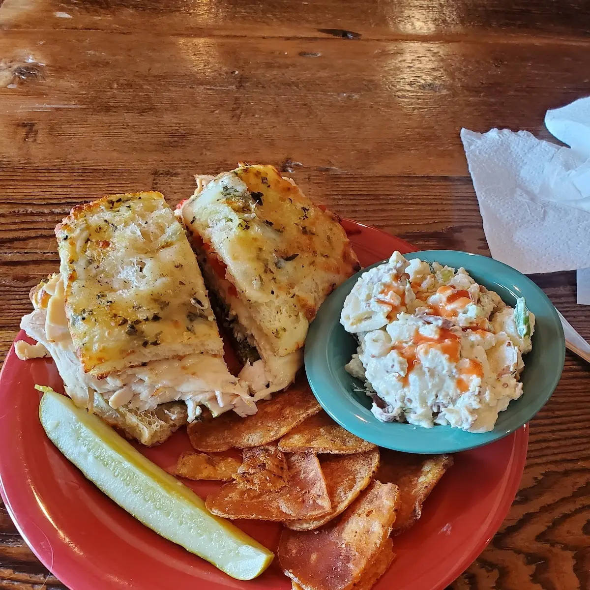 Turkey Pesto Chicken Sandwich