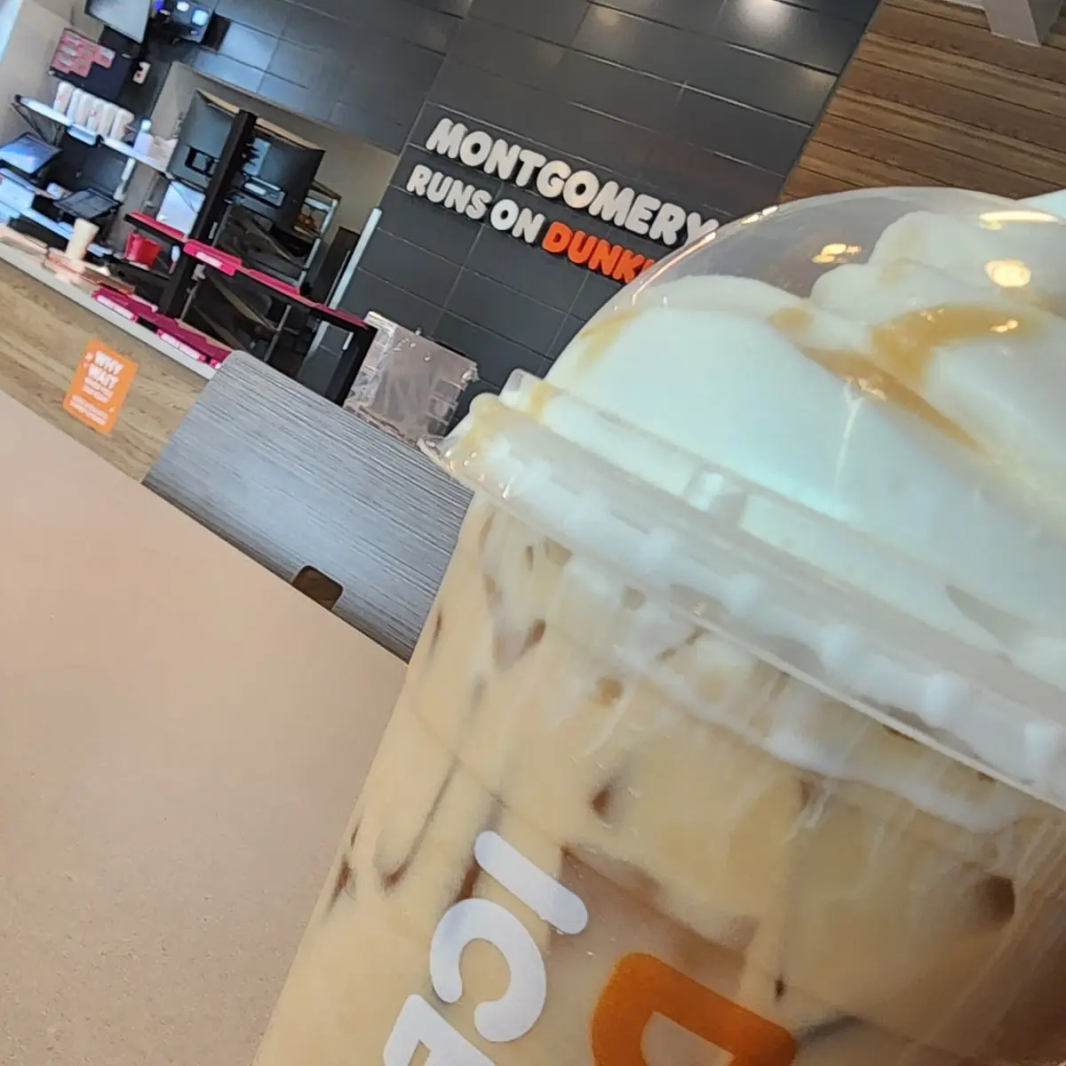 Iced Caramel Latte