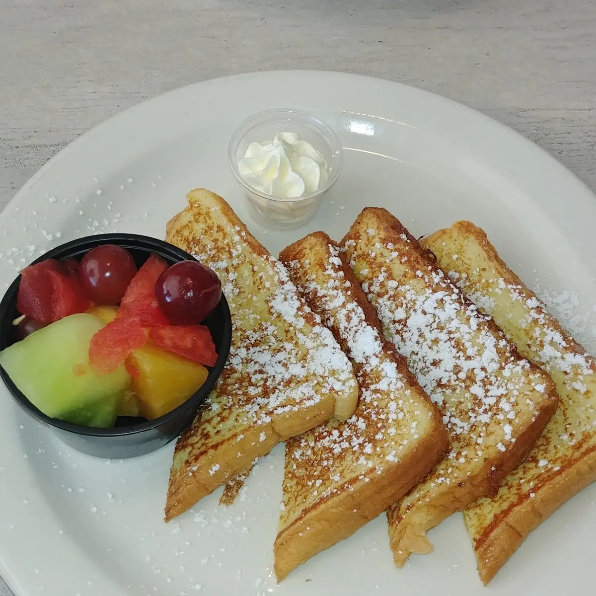 French Toast with Fresh Fruit