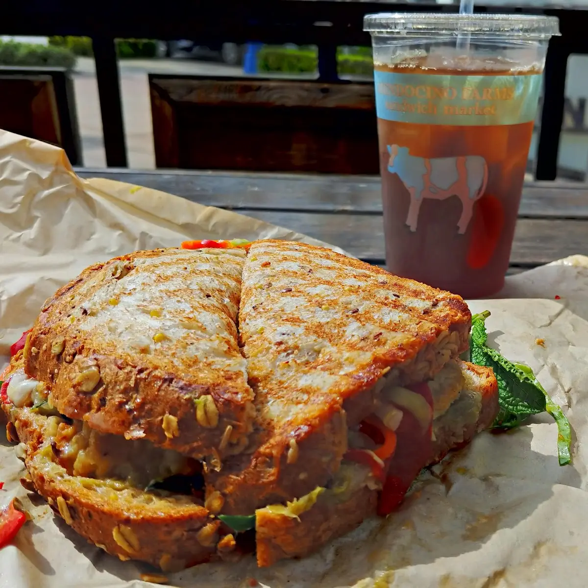 Grass Chicken Sandwich
