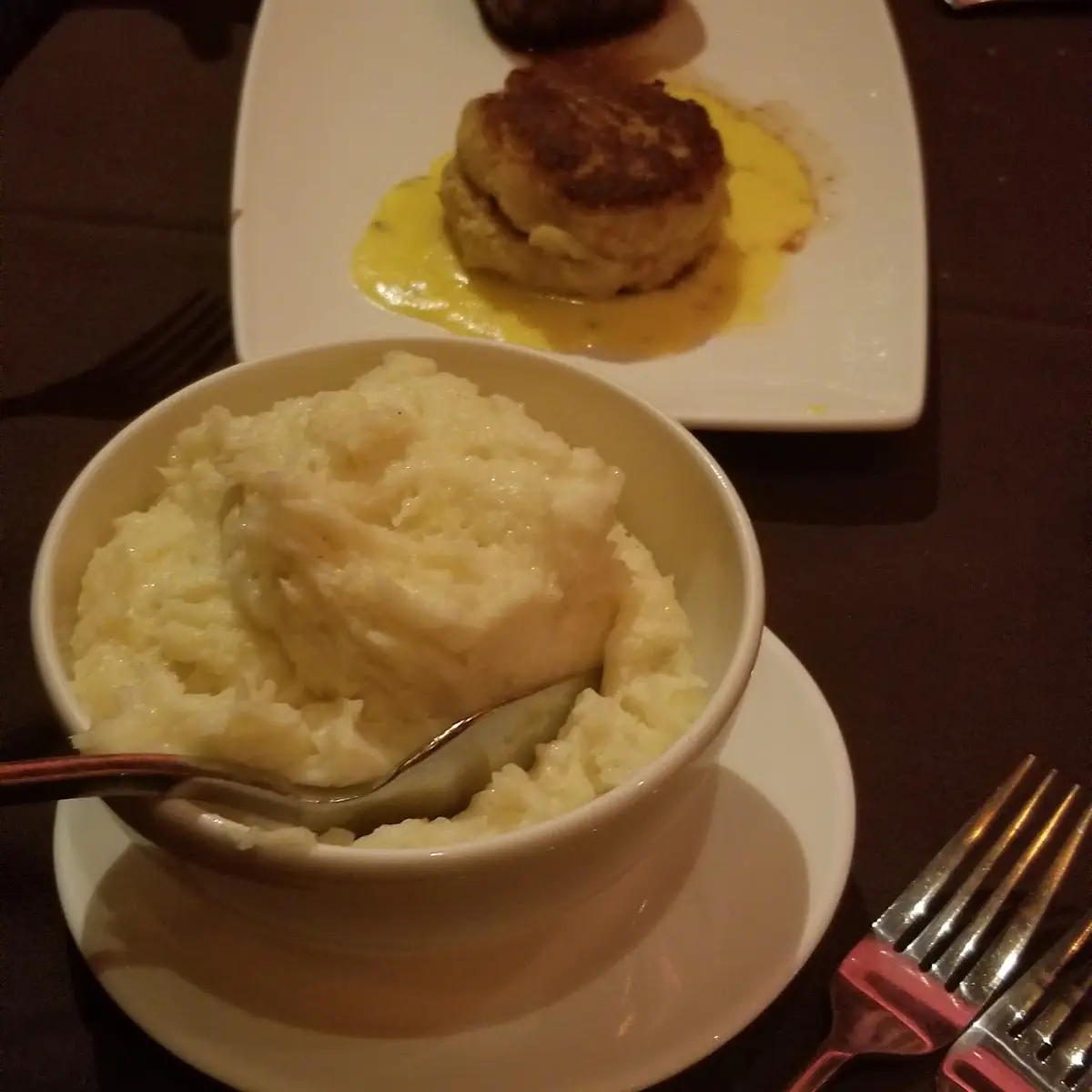 Filet Mignon and Crabcakes