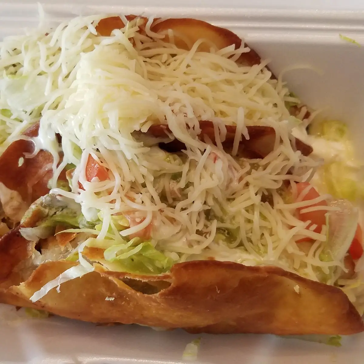 Crispy Tacos De Pork Chile Verde