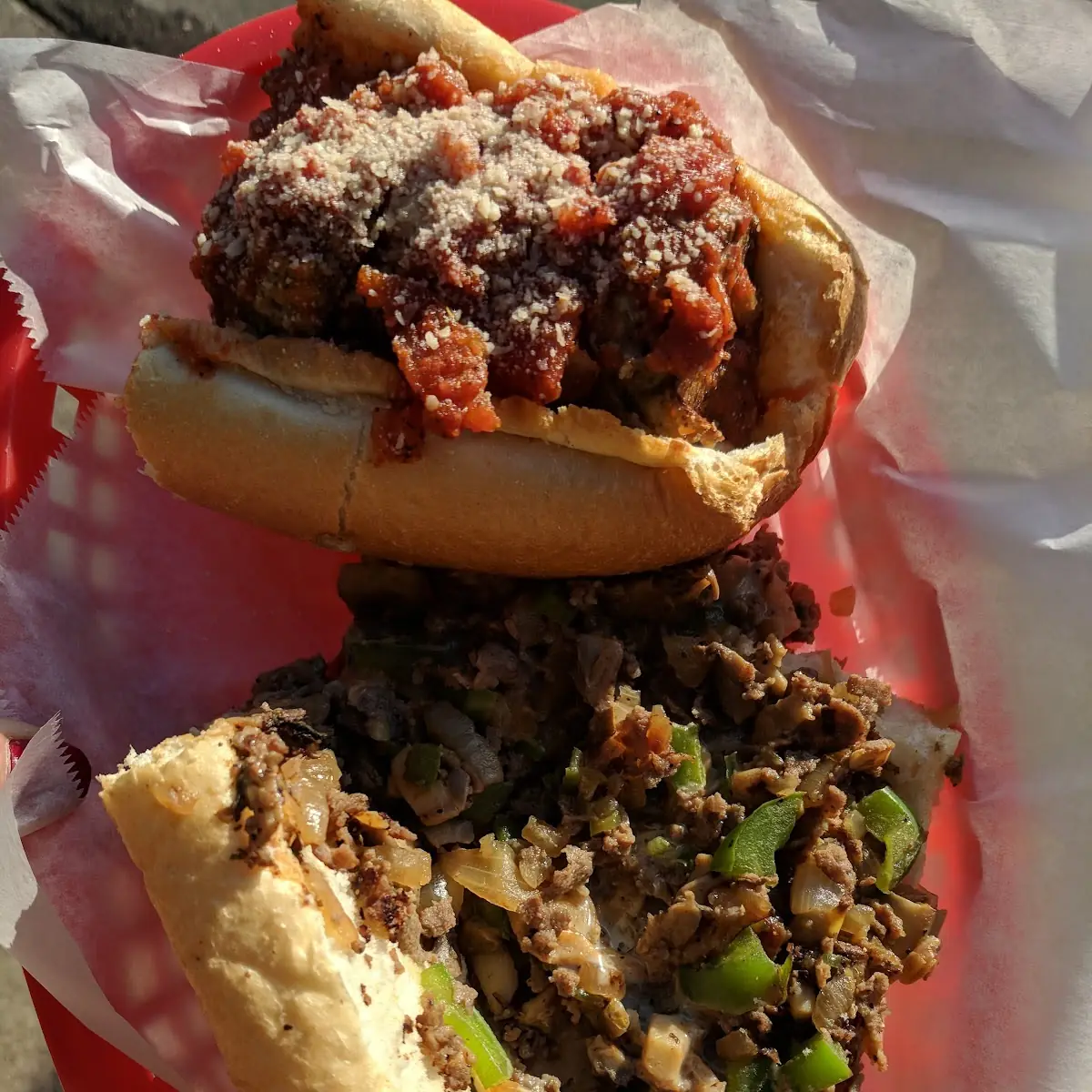 Philly Cheesesteak Sandwich