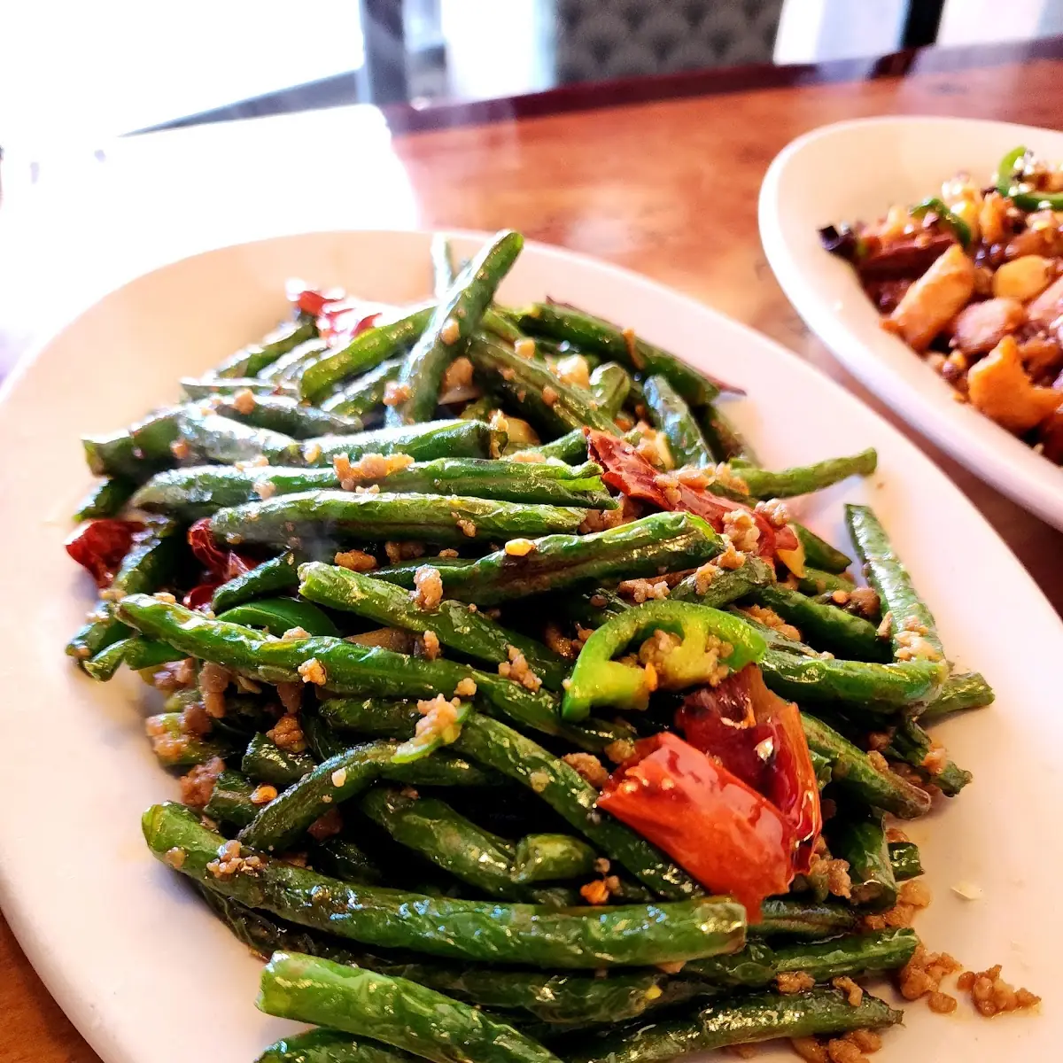 String Bean Garlic Sauce