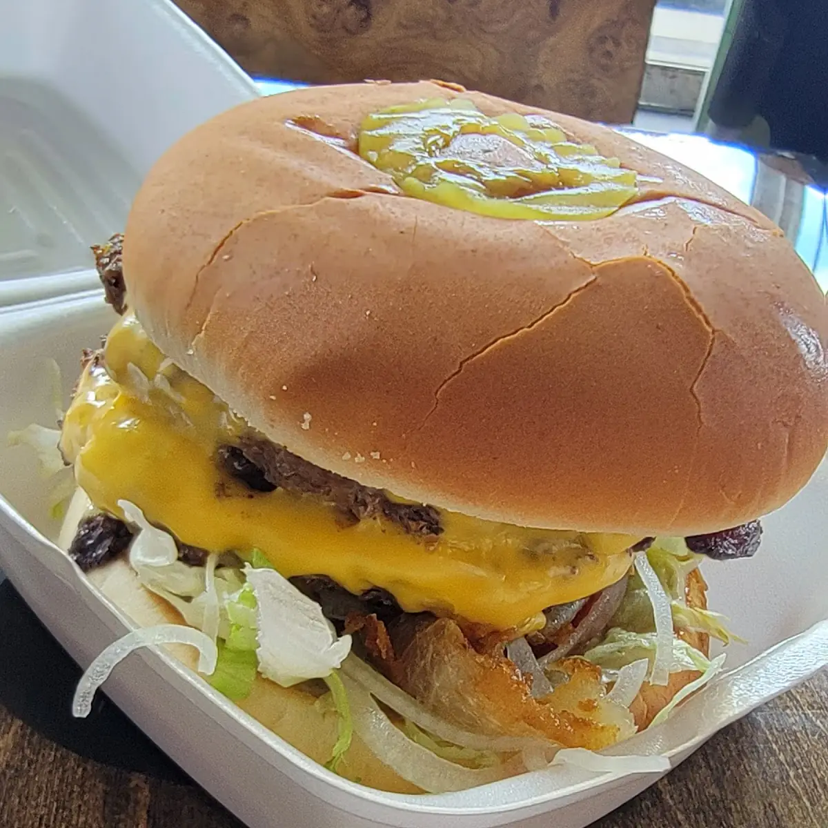 Double Bacon Burger