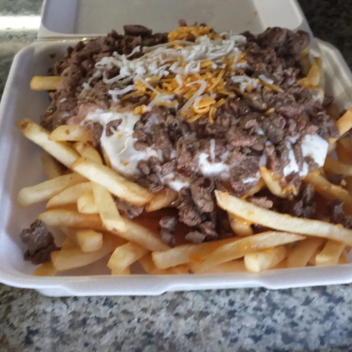 Carne Asada Fries Wrap