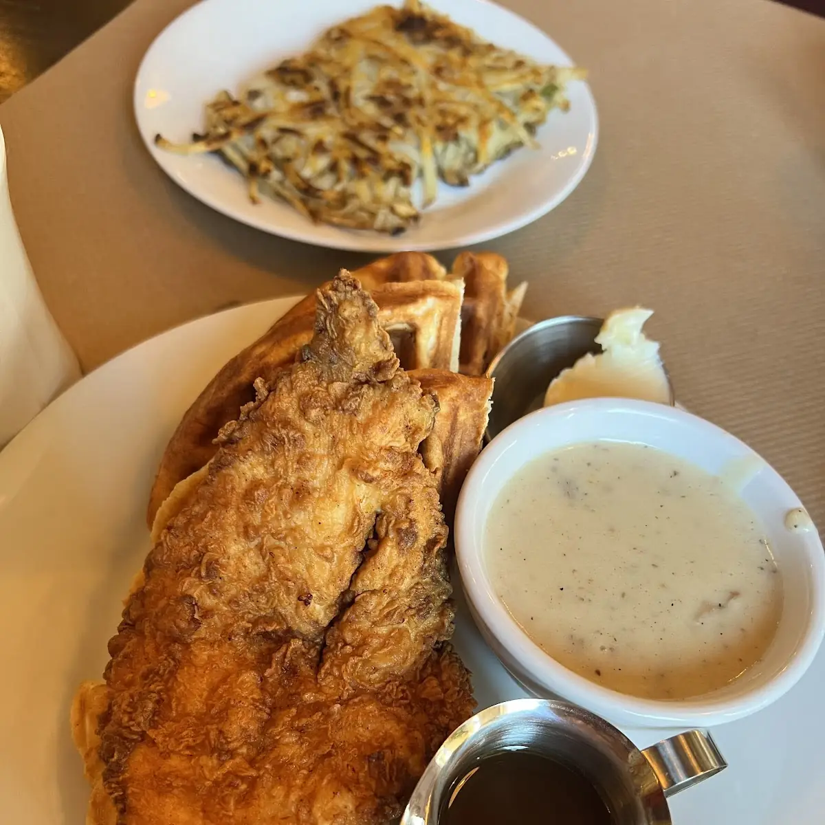 Chicken and Waffles