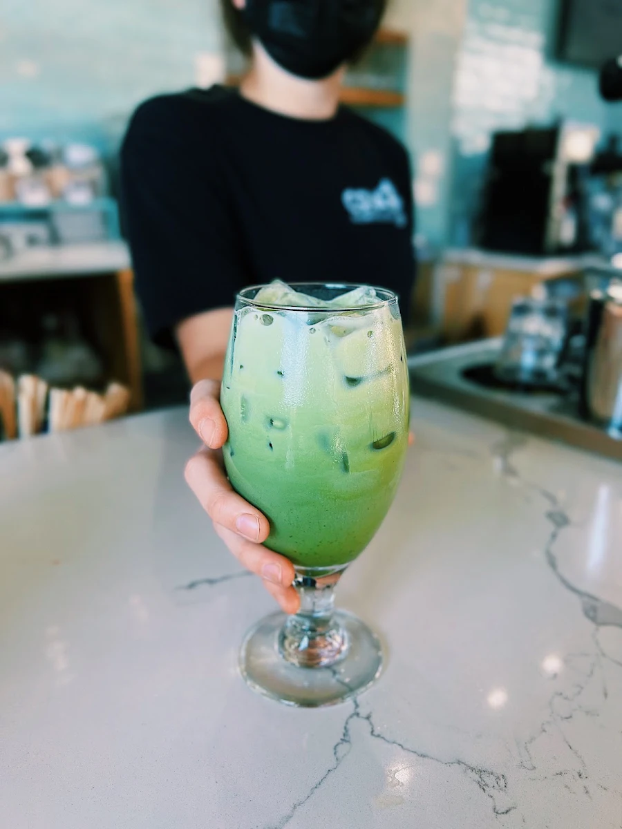 Iced Matcha Latte