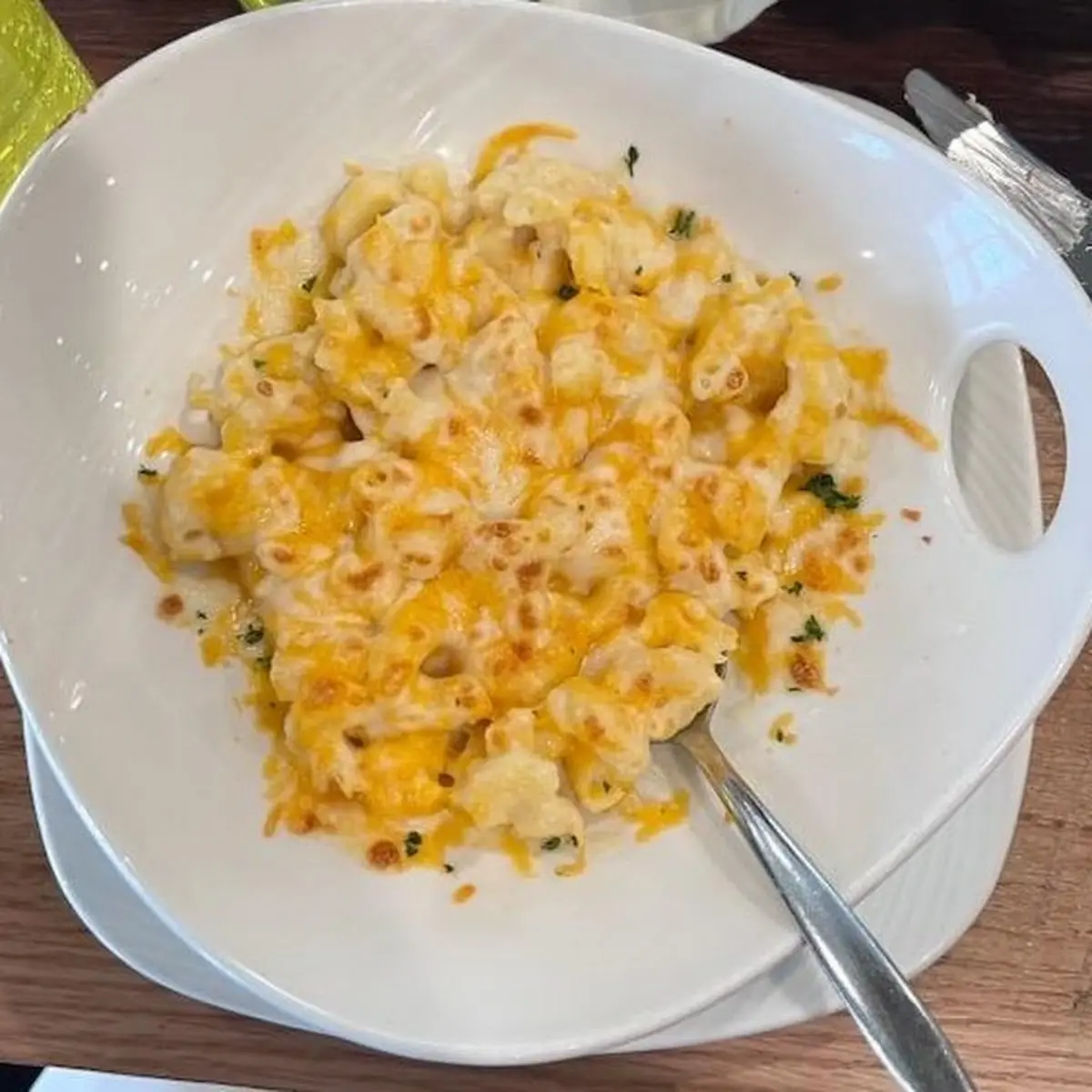 Baked Mac and Cheese Entree