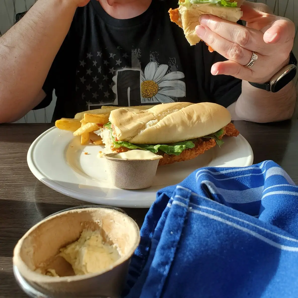 Jonah Fish Sandwich Combo