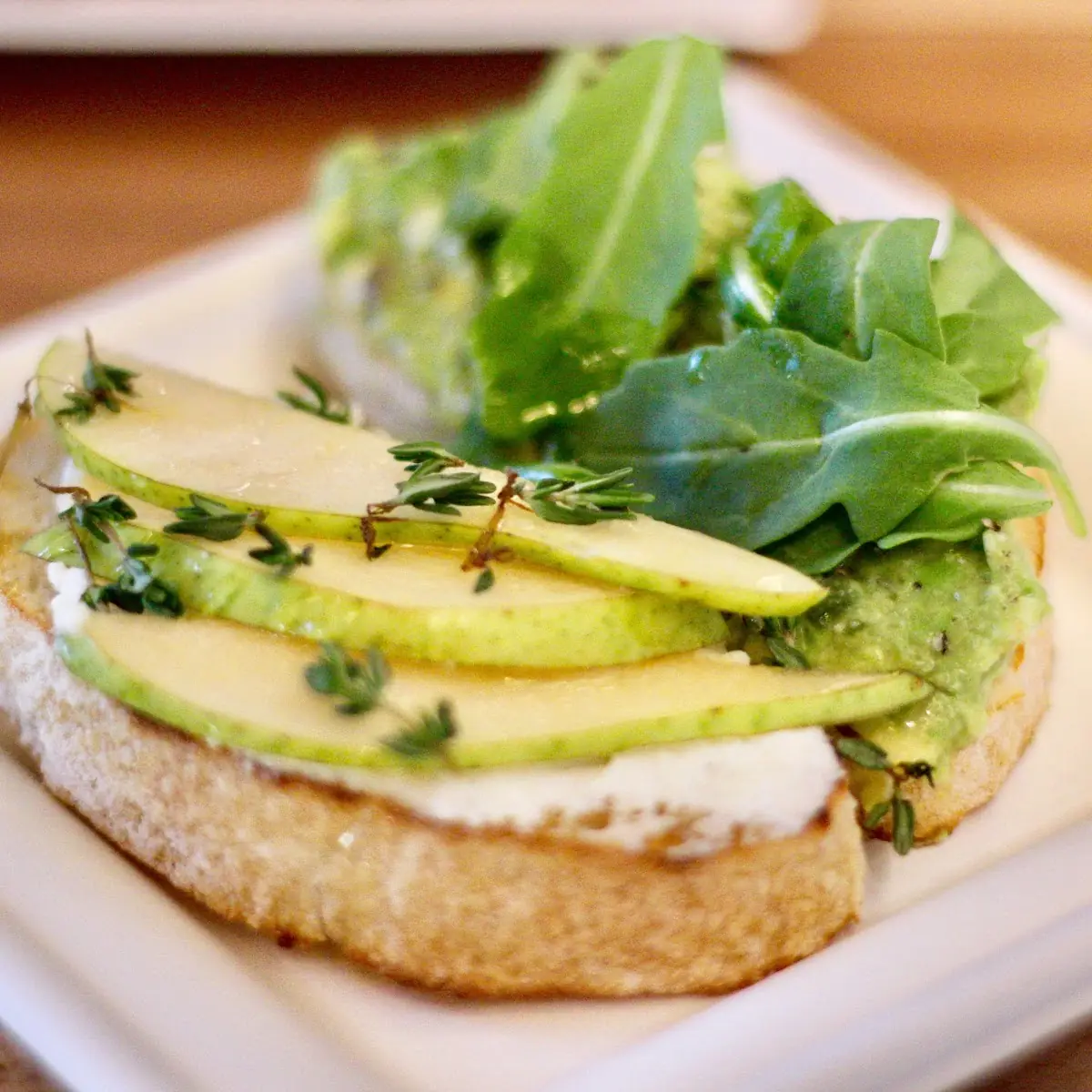 Avocado Hummus Toast