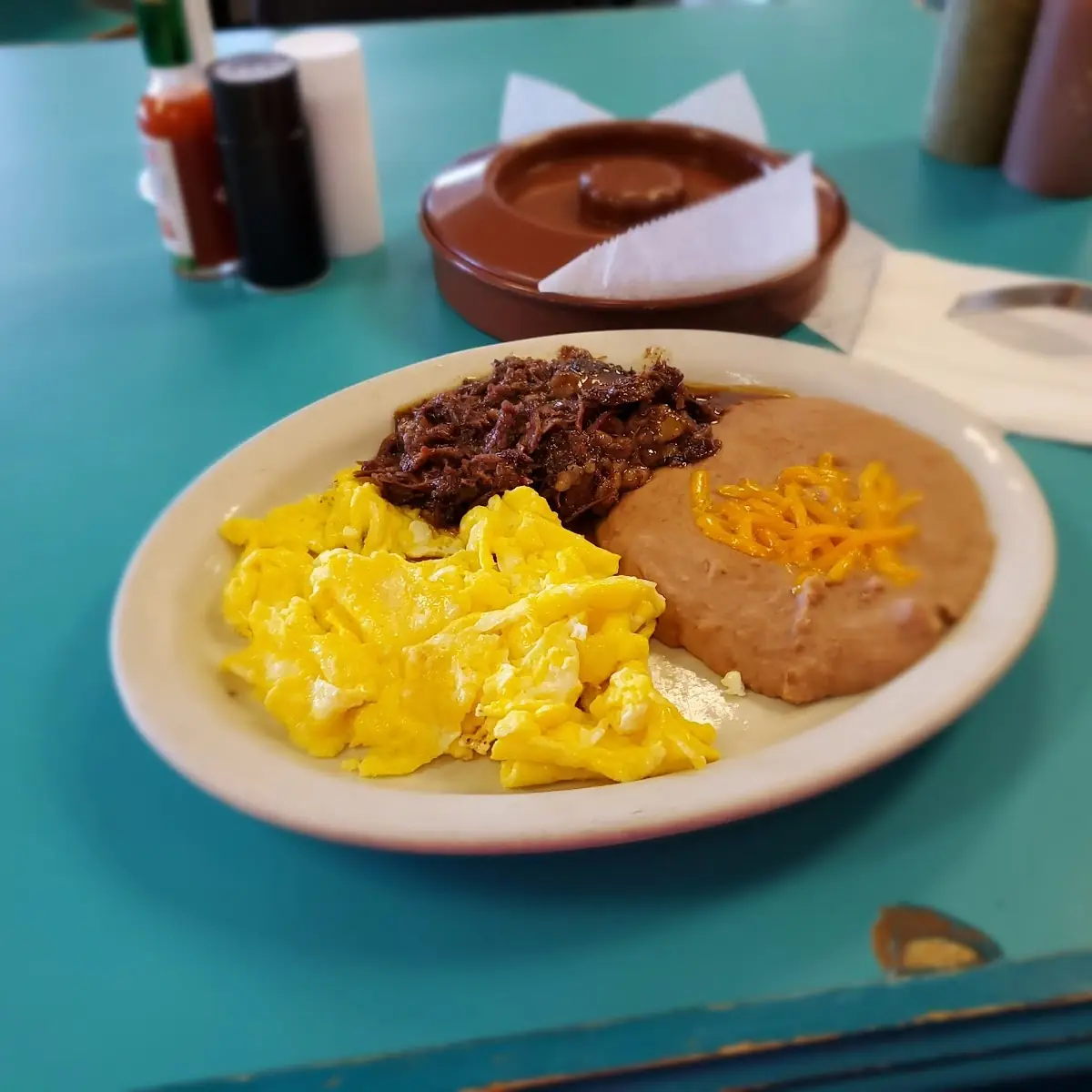 Huevos Estrellados Con Barbacoa