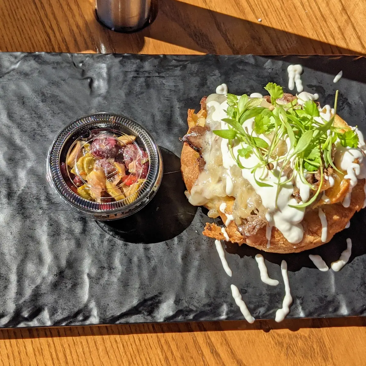 Coffee-Rubbed Rib Eye Steak Puff
