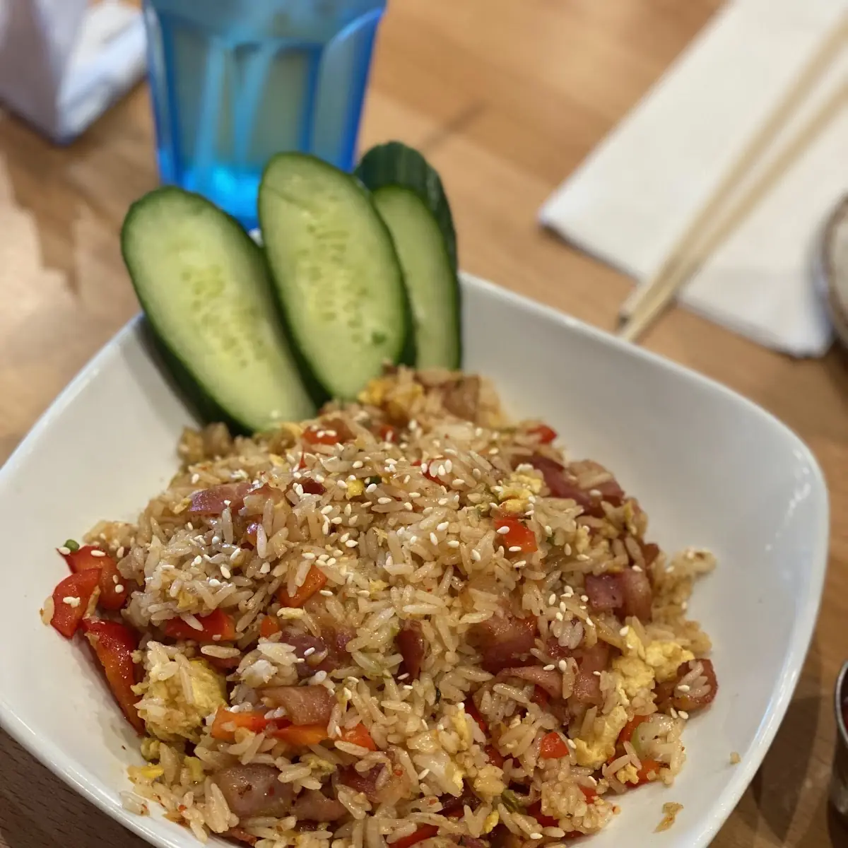 Kimchi Bacon Fried Rice