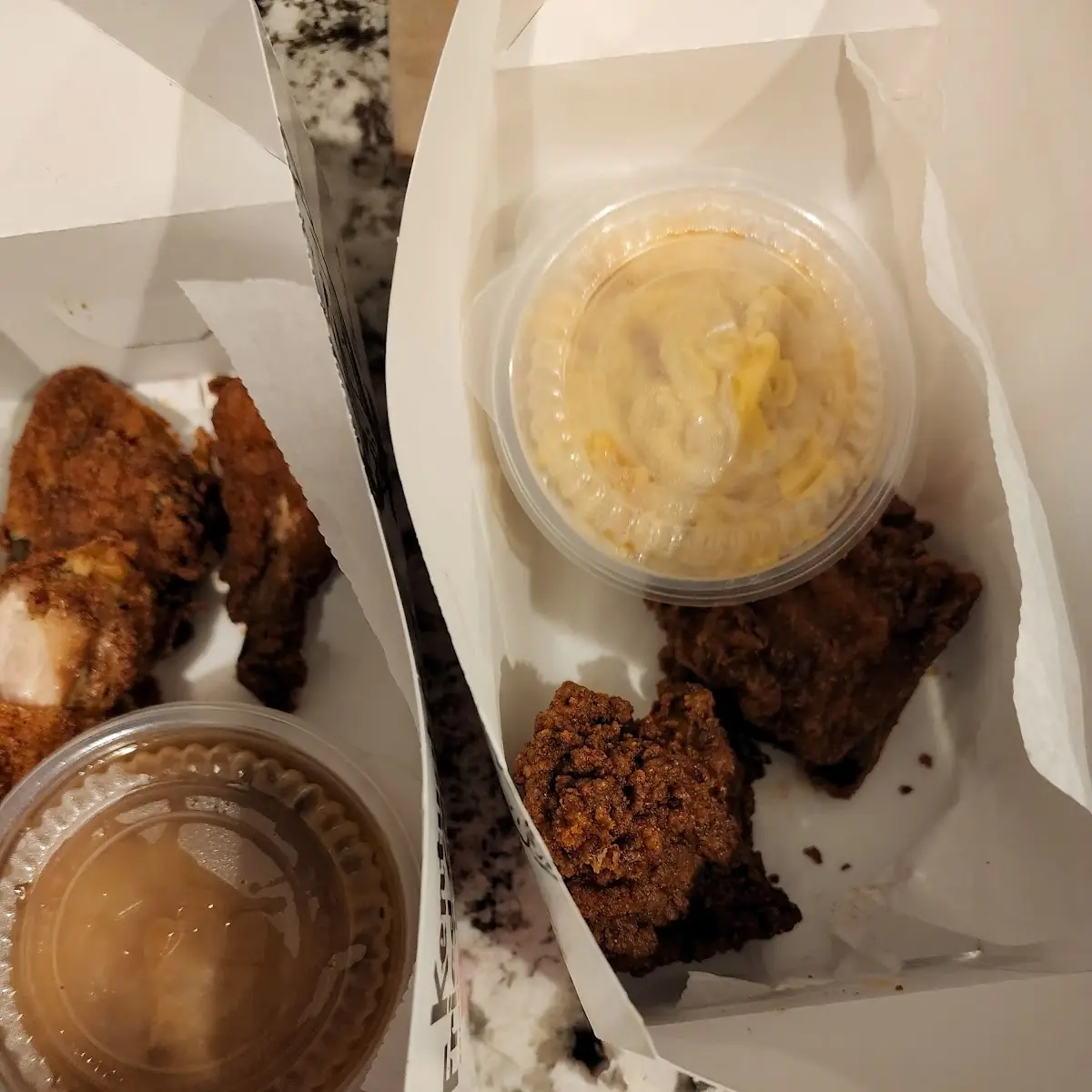 2 Peice with Mashed Potatoes and Gravy
