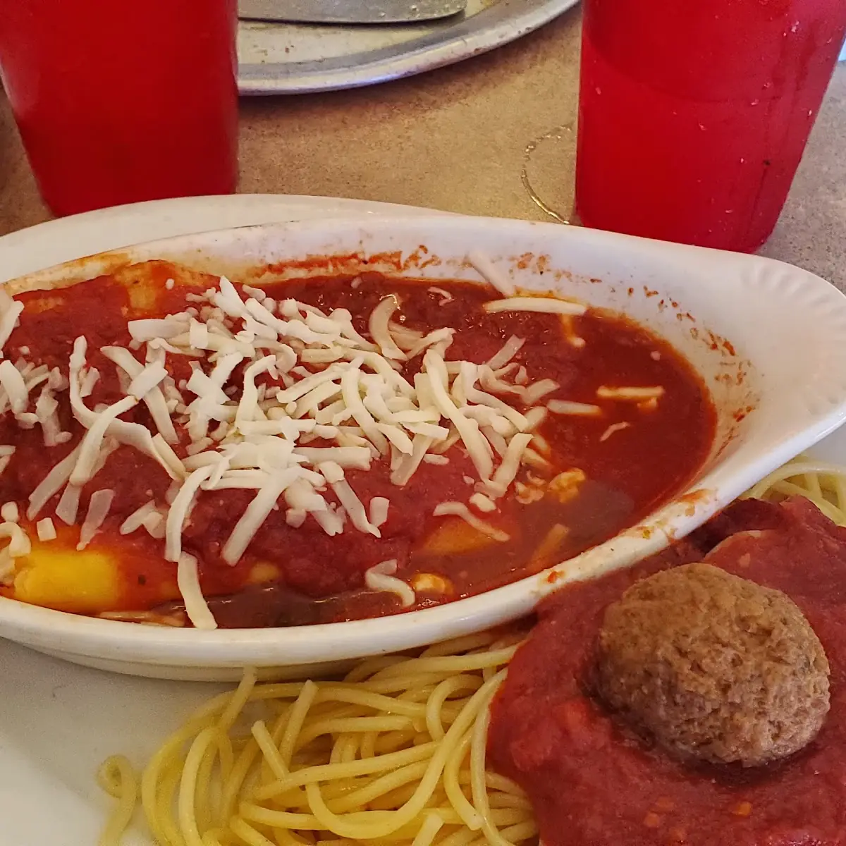 Fresh Veal Parmesan Dinner