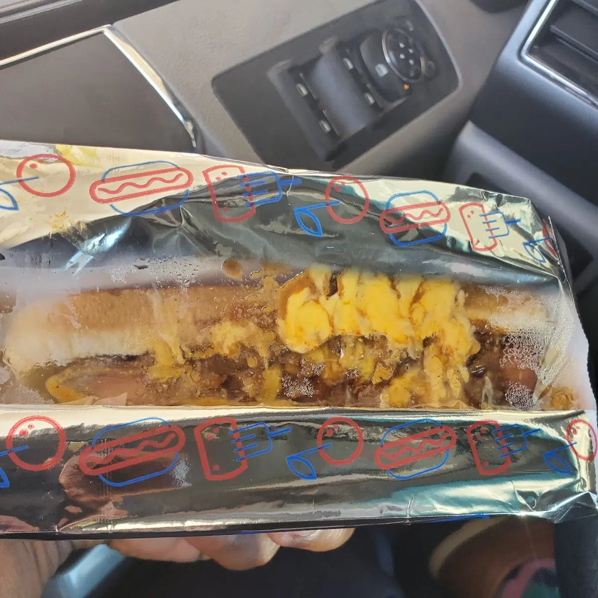 Foot Long Chili Dog