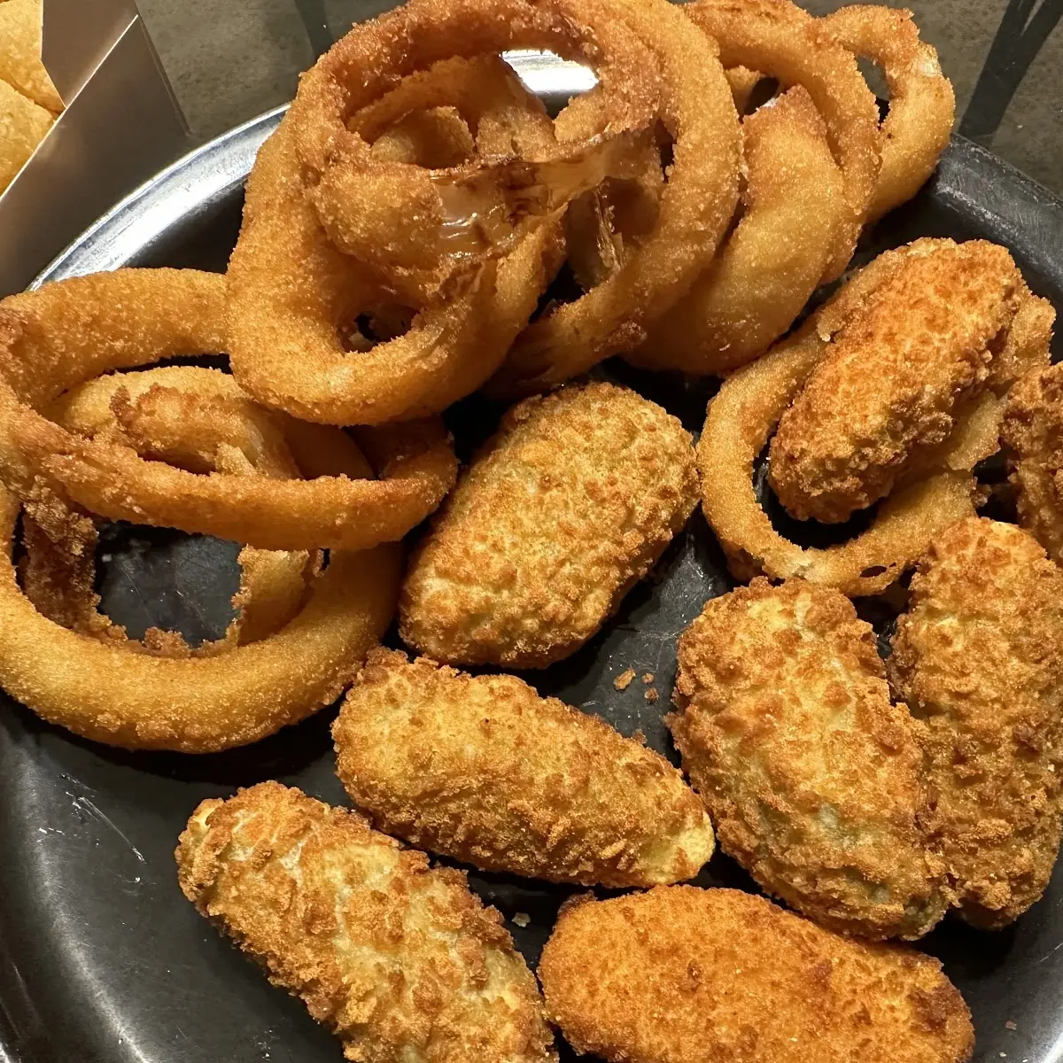 Onion Rings & Jalapeno Poppers