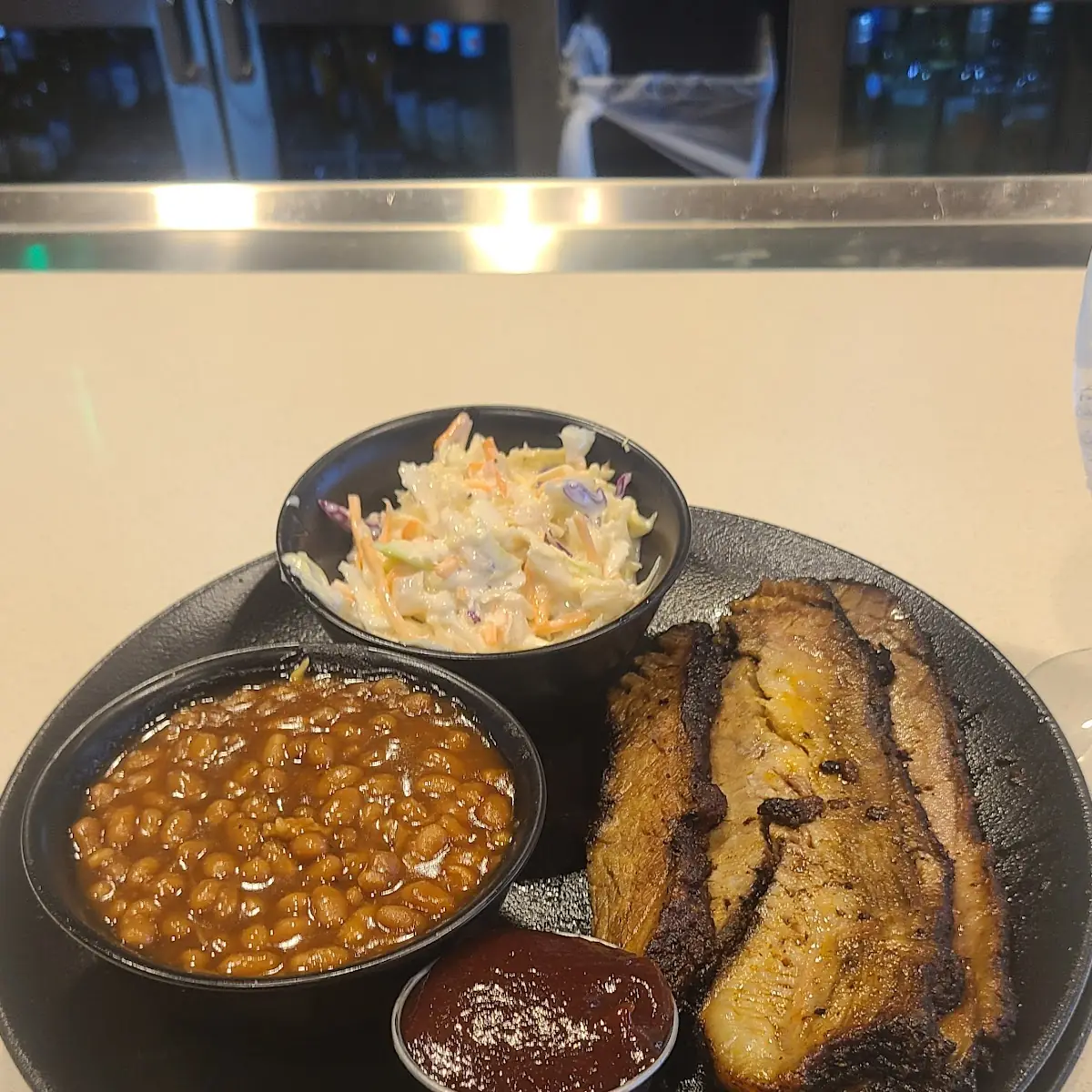Baked Beans with Brisket