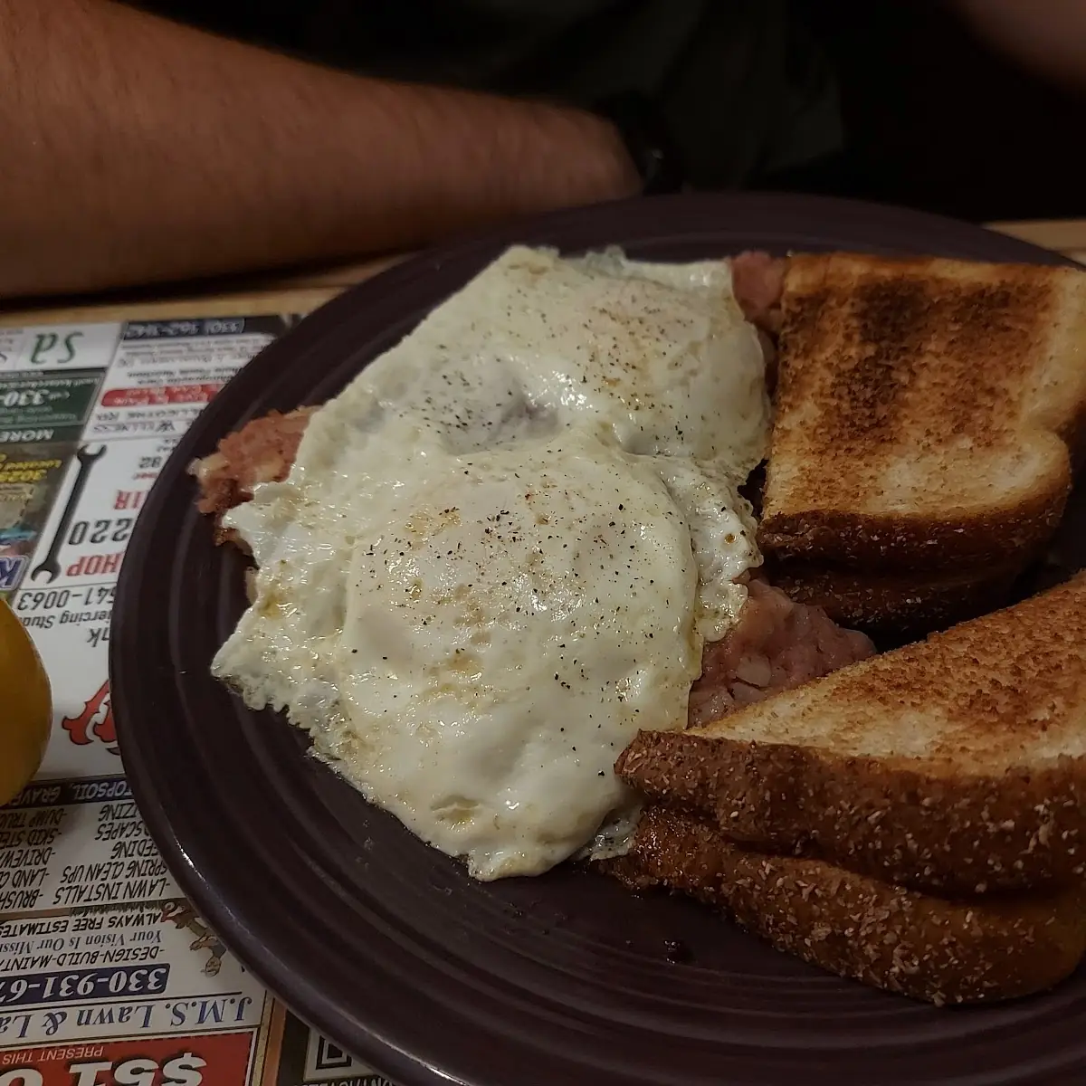 Corned Beef Hash and Eggs